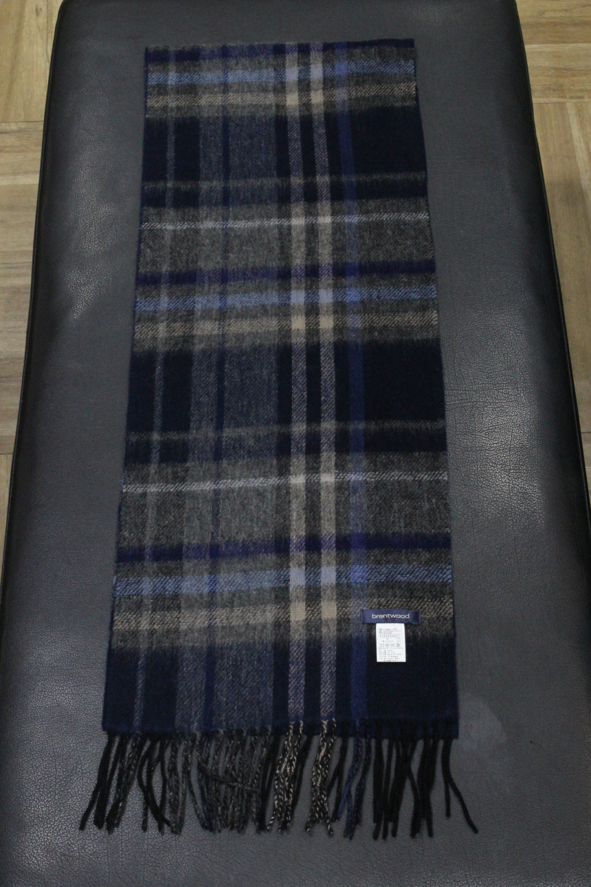 Men's wool scarf cashmere wool scarf Breenjitu 