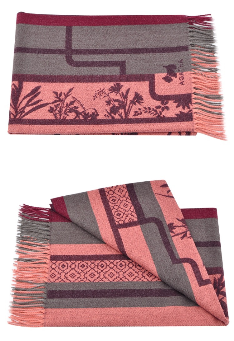 Agata Woven Shawl Shafran SB2UHW322