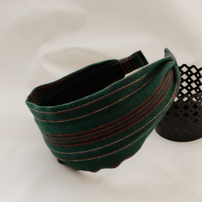 Hair Accessories Stitch Color Wide Headband Bandan