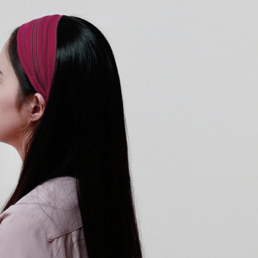 Hair Accessories Stitch Color Wide Headband Bandan