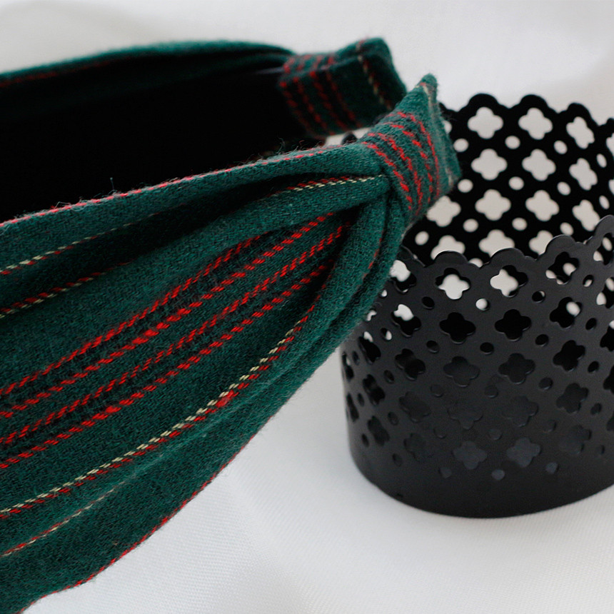 Hair Accessories Stitch Color Wide Headband Bandan