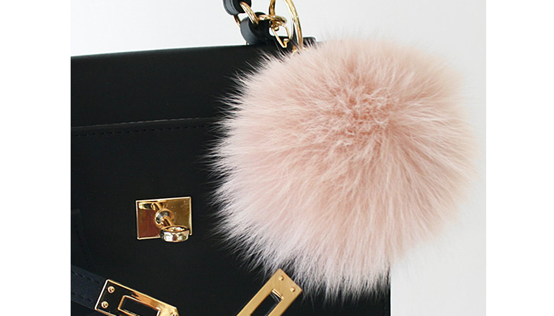 Fox Foam Pocket Ring 9 ~ 10cm Bag Charm