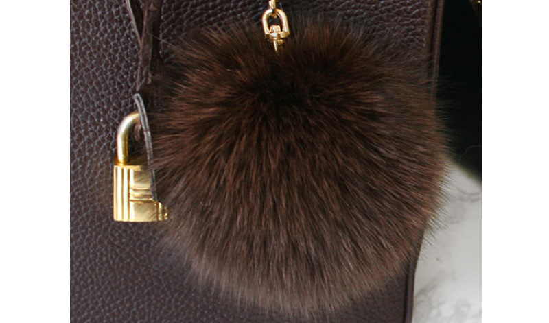 Fox Foam Pocket Ring 9 ~ 10cm Bag Charm