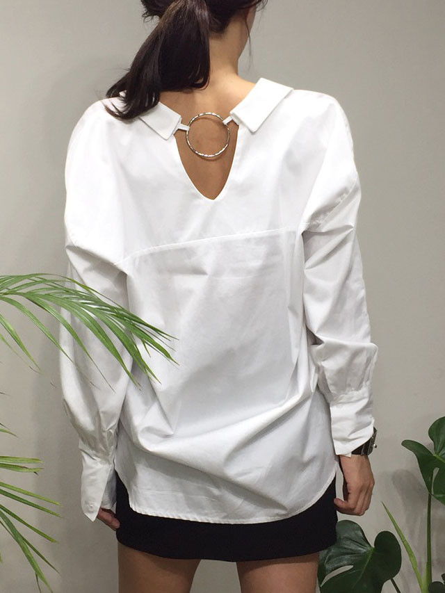 Ring point shirt Women's blouse 20 units Unique