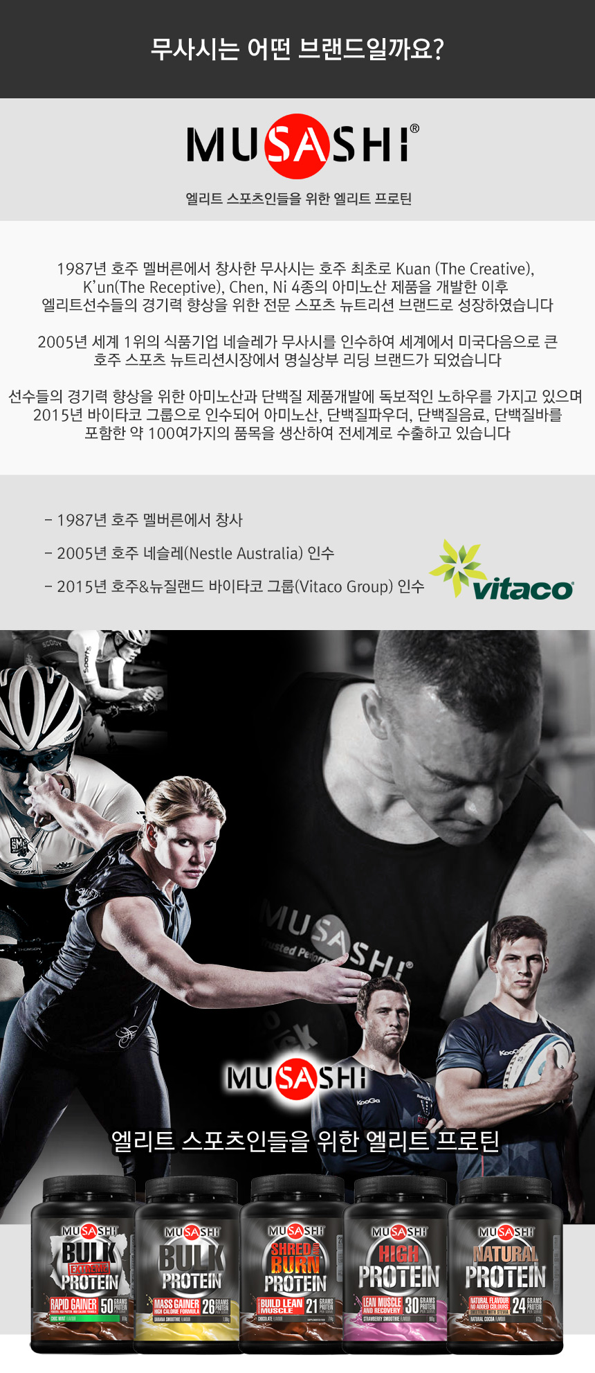 Musashi Bulk Extreme Protein Supplement 2.25kg Gay