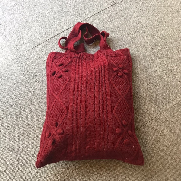 Knit Bags Eco Bag Backpack Professional Cute Sport