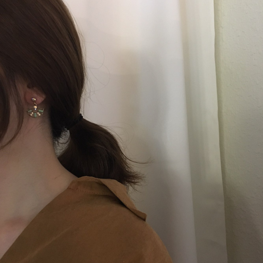 Loos Crystal Drop Earrings Vintage Diamonds Hangin