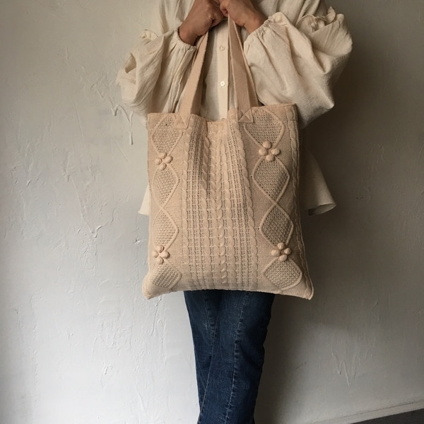 Knit Bags Eco Bag Backpack Professional Cute Sport