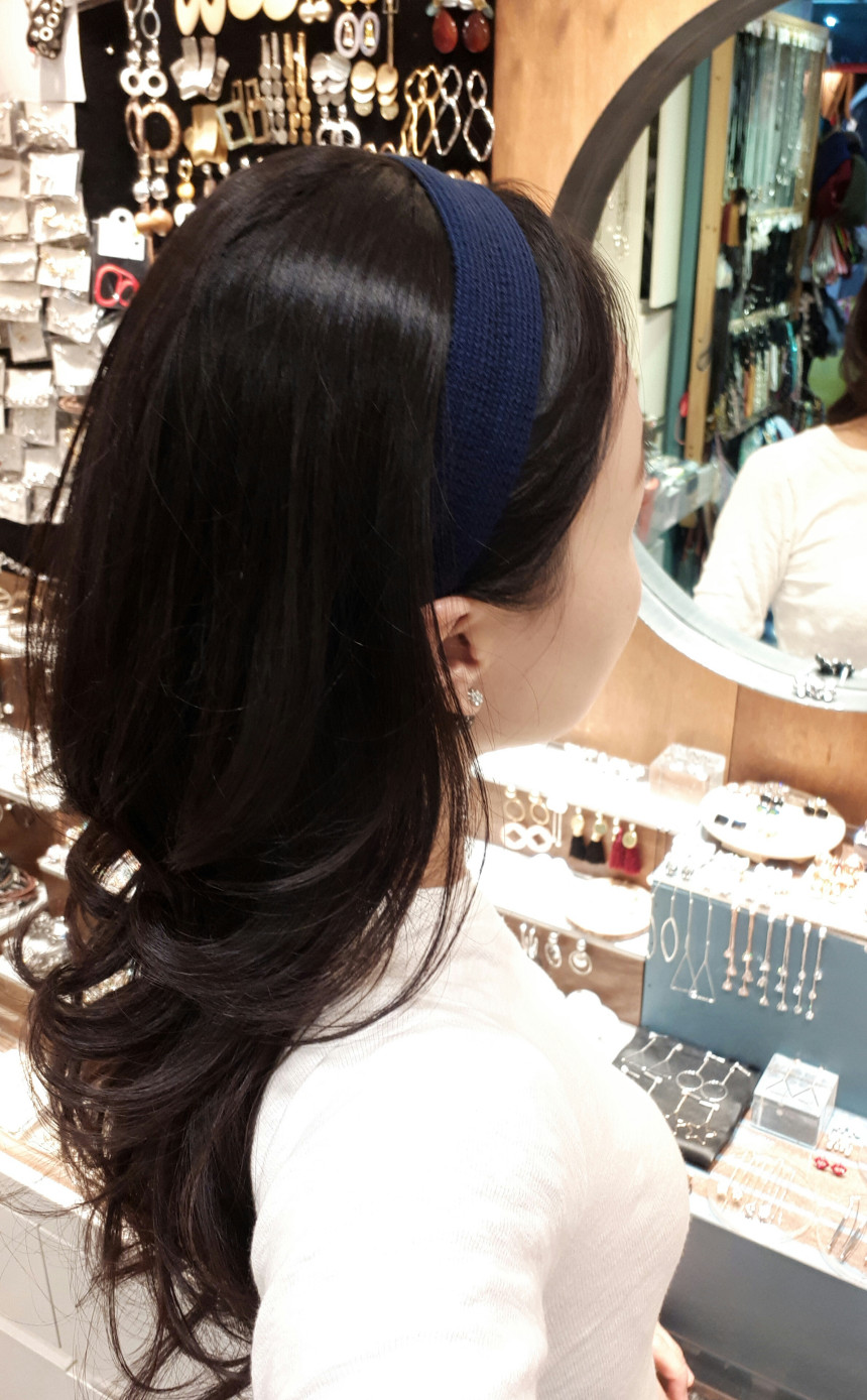 Hair Accessories Fine knit Basic Daily Hair band H