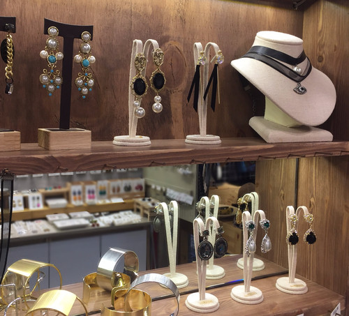 Hair Accessories Woolen Checkered Headband 3color 