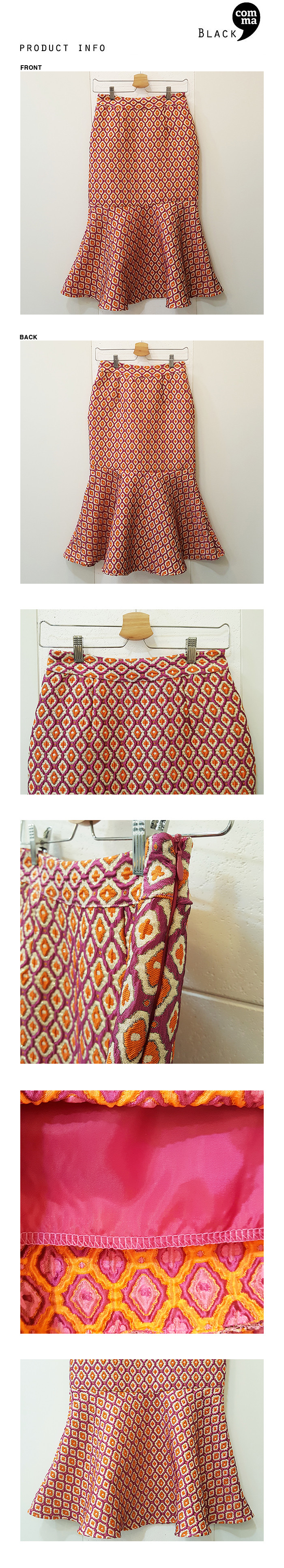 Black Comma Self Made Fall Winter Jacket Mermaid S