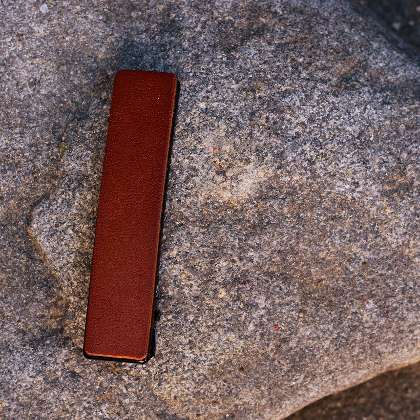 Hair Accessories Colored Leather Tongs Hairpin Dat
