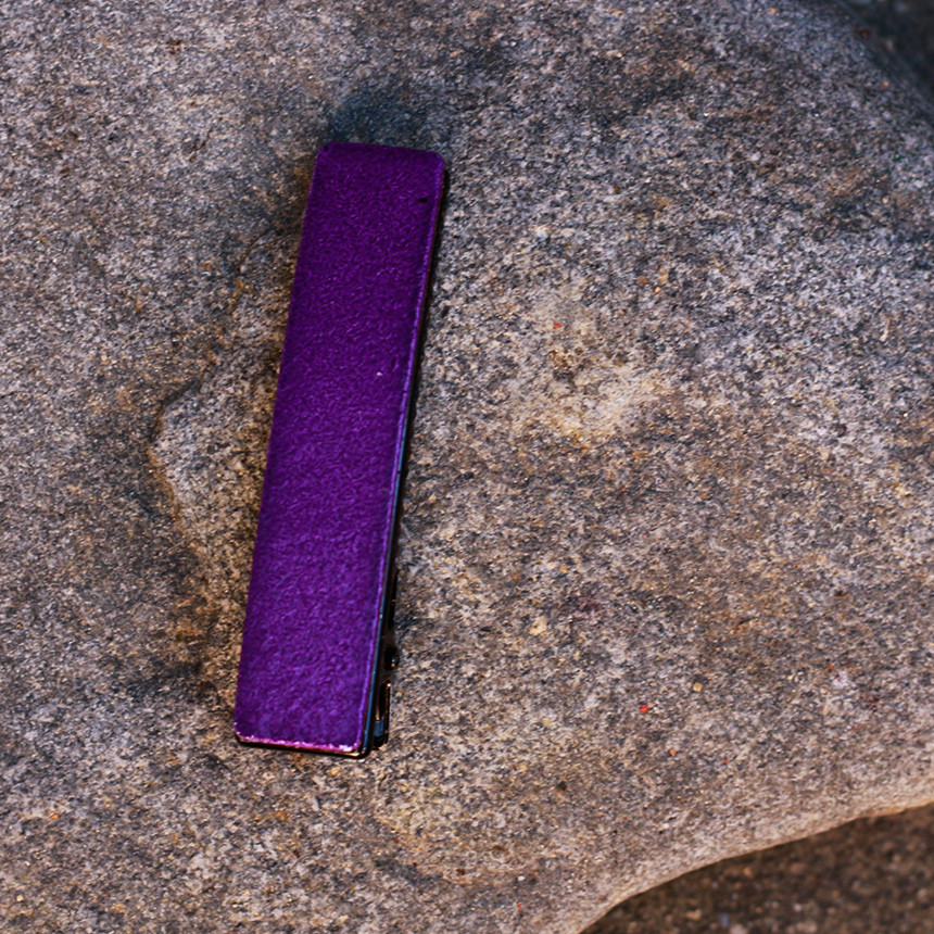 Hair Accessories Colored Leather Tongs Hairpin Dat