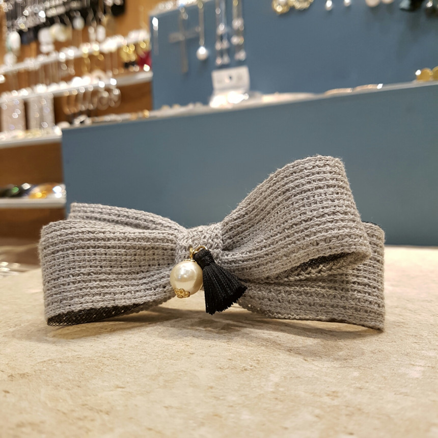Hair Accessories Tassel Pearl Pendant Fine Knit Vo