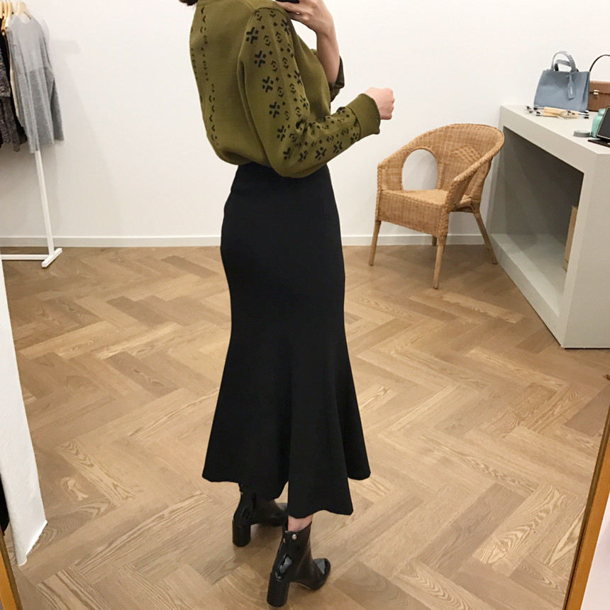 High West Mermaid Long Skirt H Line Long Skirt Fla