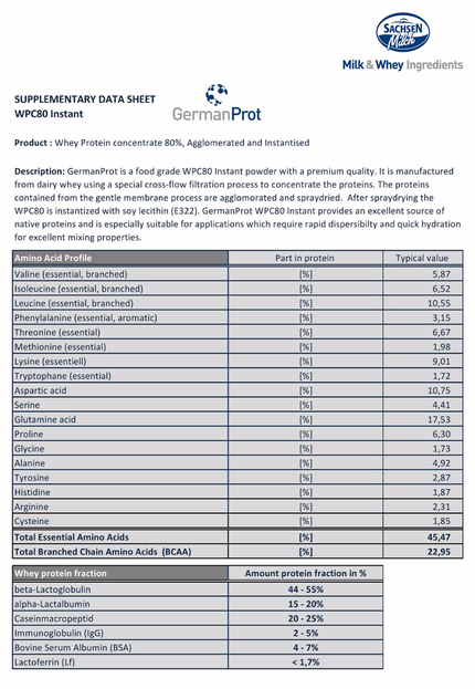Bovine Whey Protein Health Supplement WPI WPH WPC 