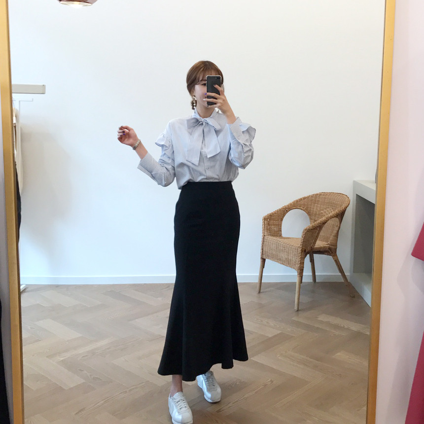 High West Mermaid Long Skirt H Line Long Skirt Fla