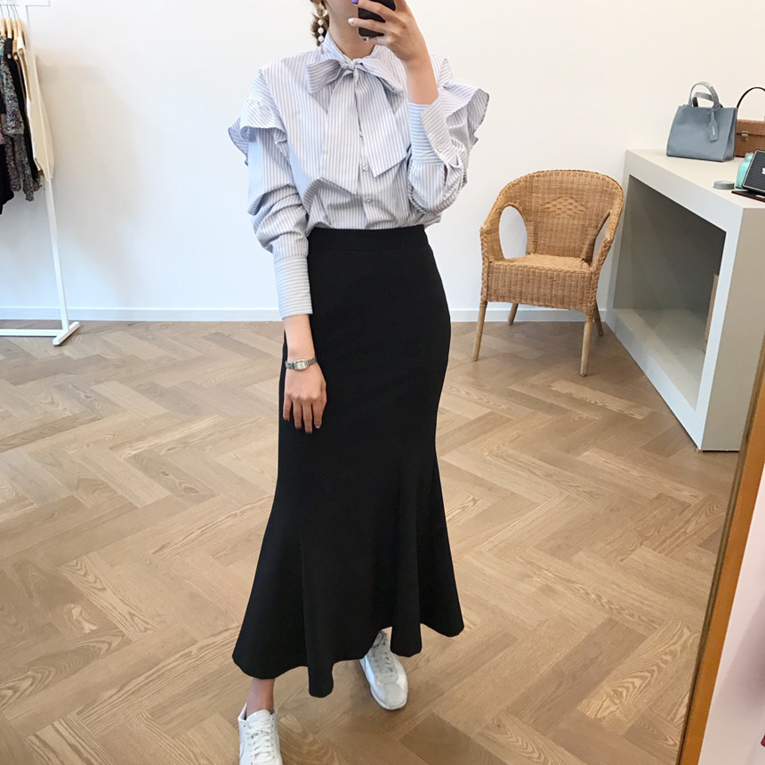 High West Mermaid Long Skirt H Line Long Skirt Fla