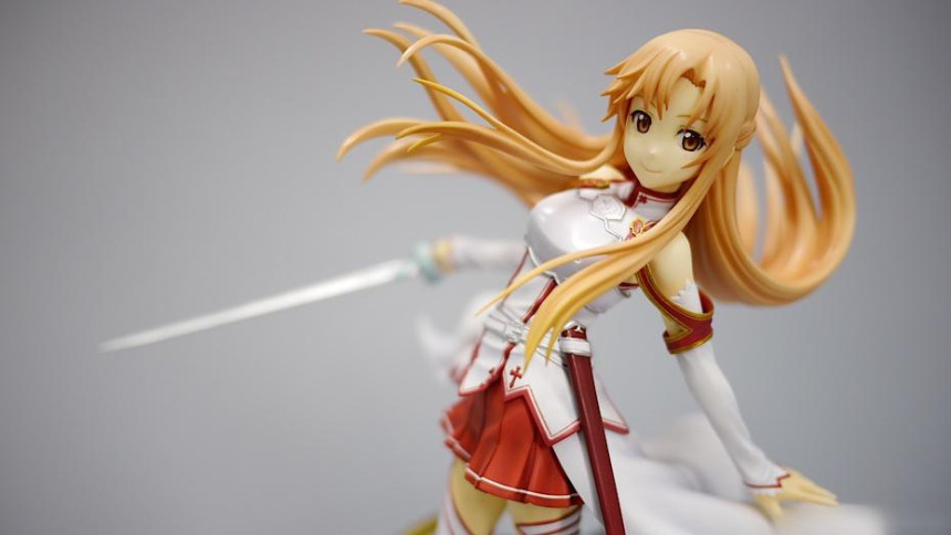 Sword Art Online Asuna Figure Ainclad 1 8 Kotobuki