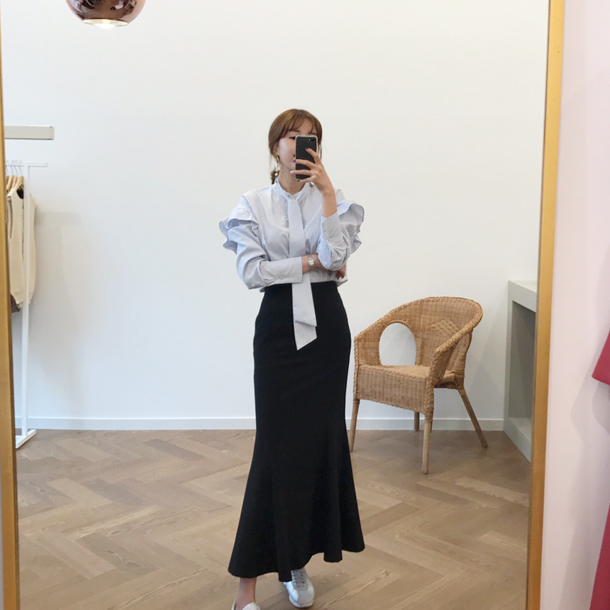 High West Mermaid Long Skirt H Line Long Skirt Fla