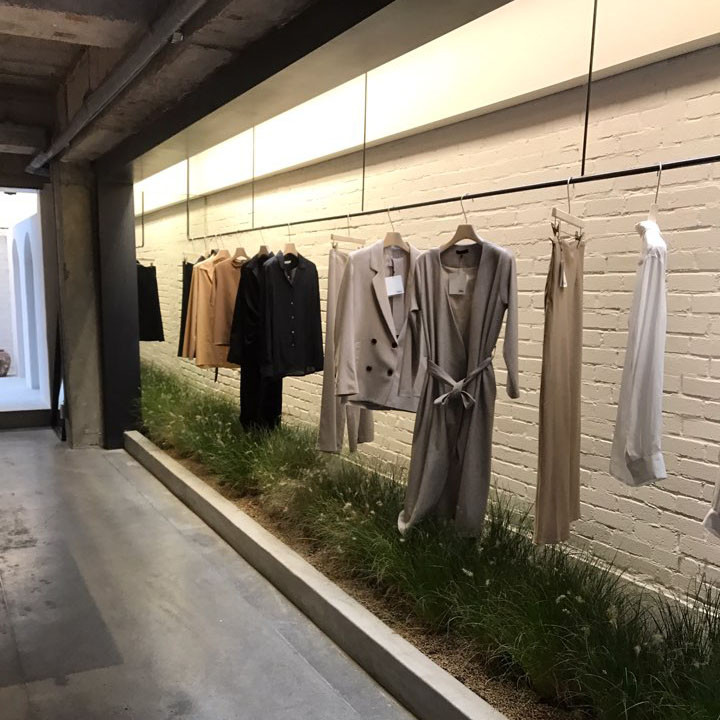 Martini Goliath knit slit Long skirts Casual minim