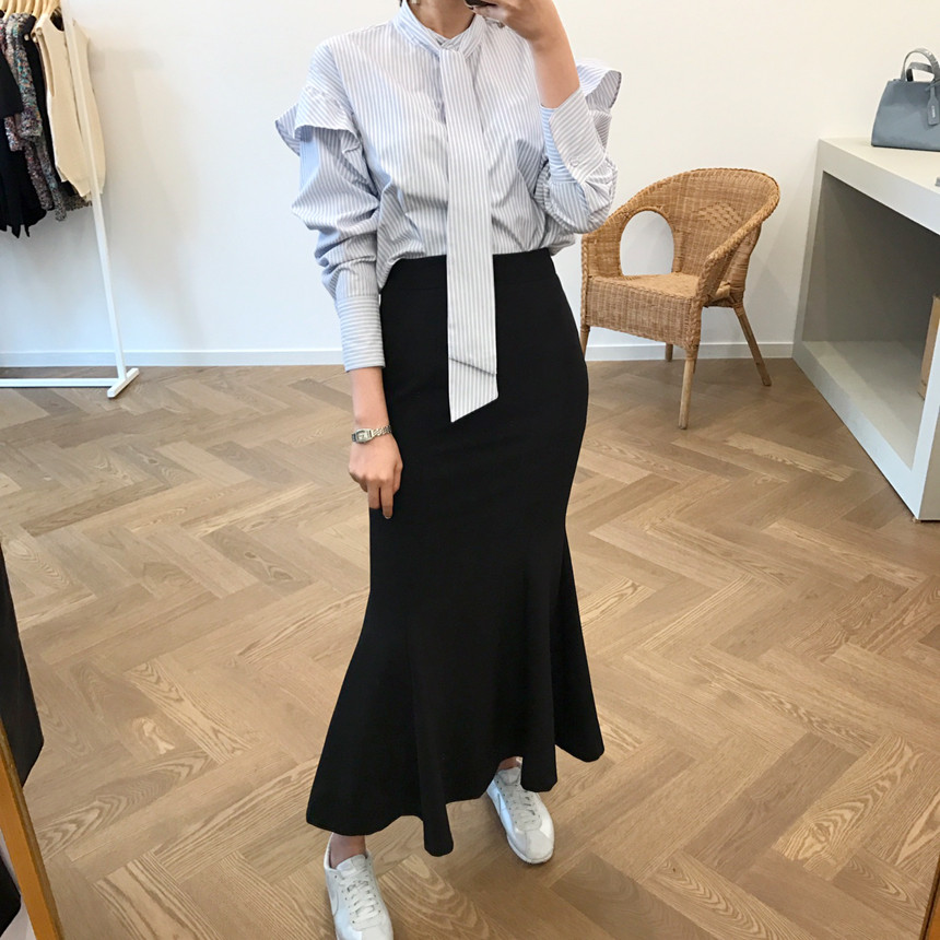 High West Mermaid Long Skirt H Line Long Skirt Fla