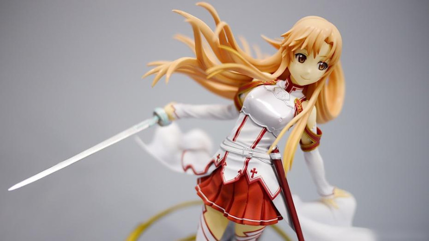 Sword Art Online Asuna Figure Ainclad 1 8 Kotobuki