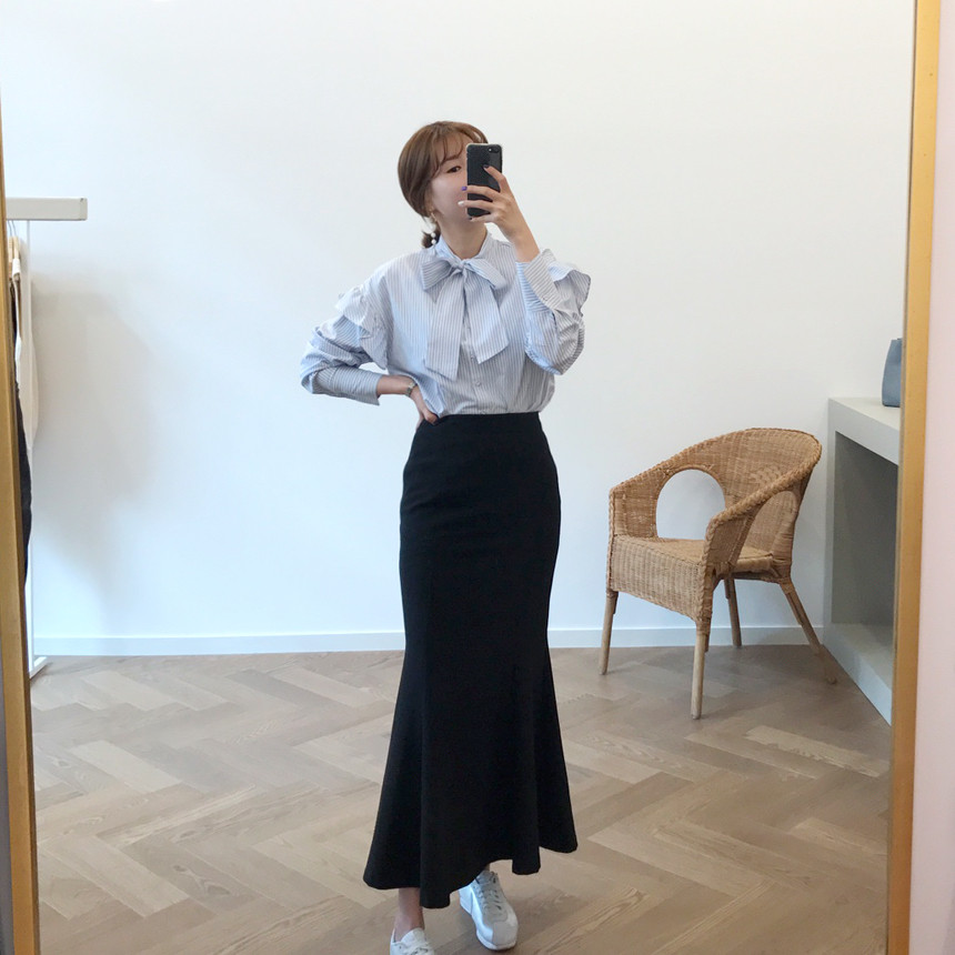 High West Mermaid Long Skirt H Line Long Skirt Fla