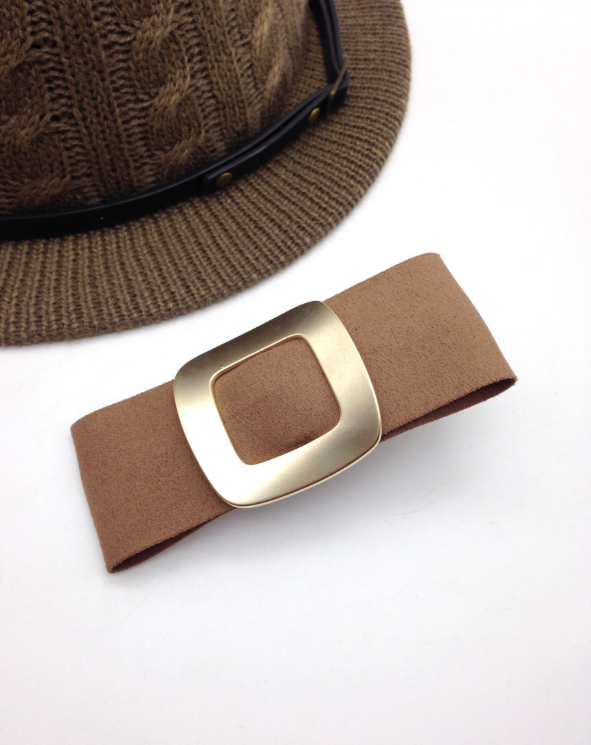 Hair Accessories Matte Metal Square Hairpin Weddin