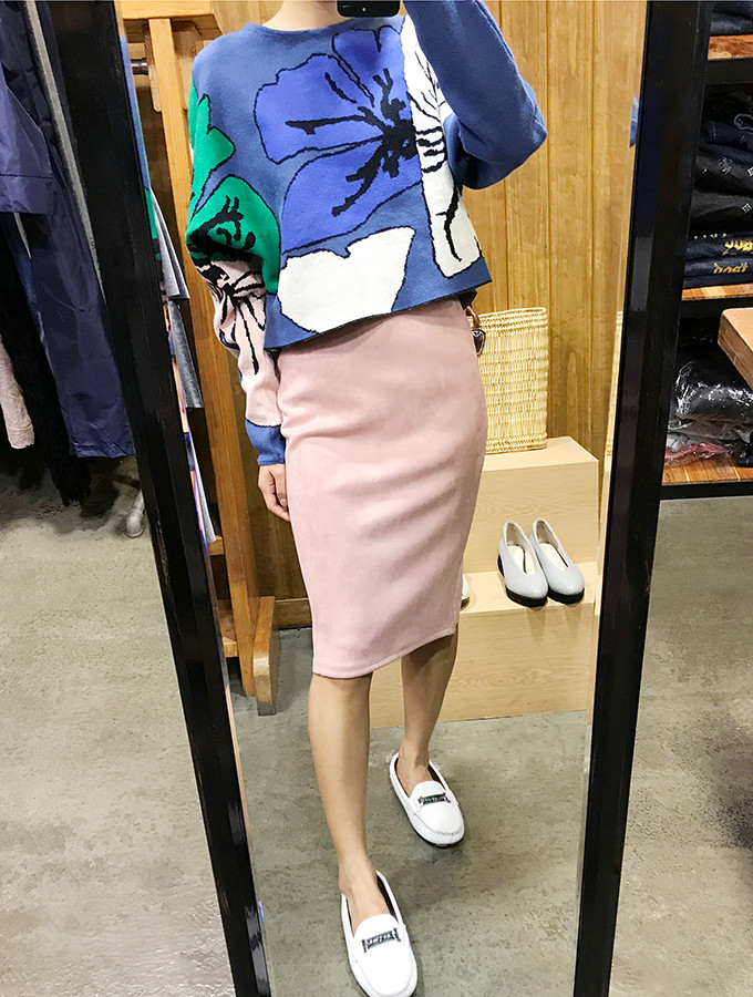 H Line Span Suede Long Skirt Wedding Gentleman Fas