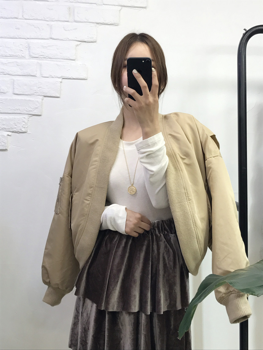 Velvet Cangkou skirt 3col basic Cody Nordic style 