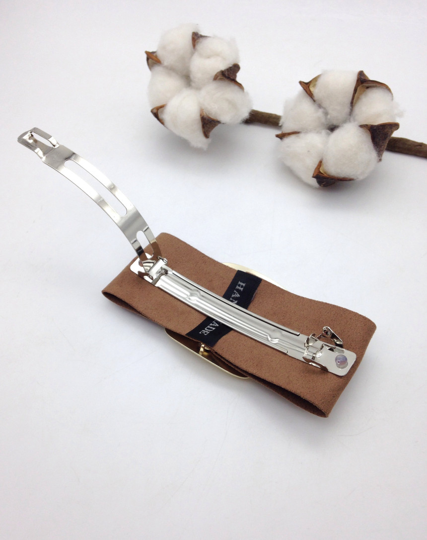 Hair Accessories Matte Metal Square Hairpin Weddin