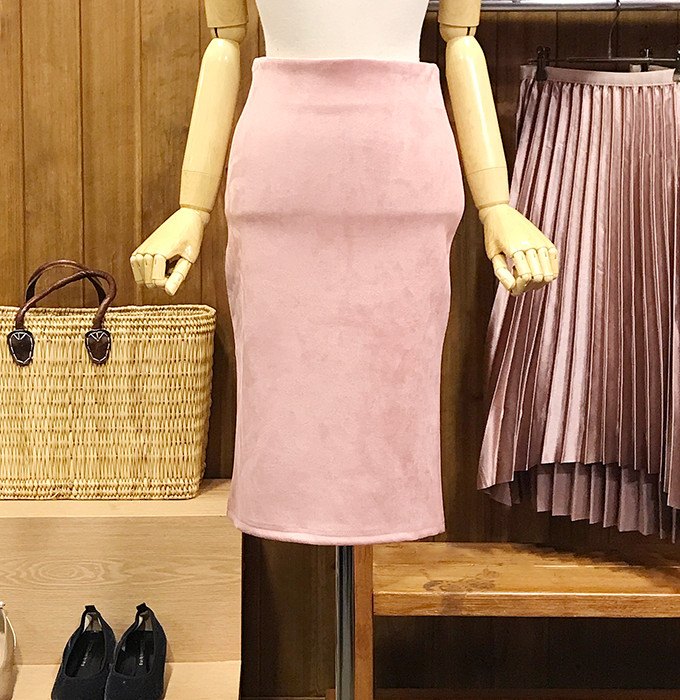 H Line Span Suede Long Skirt Wedding Gentleman Fas