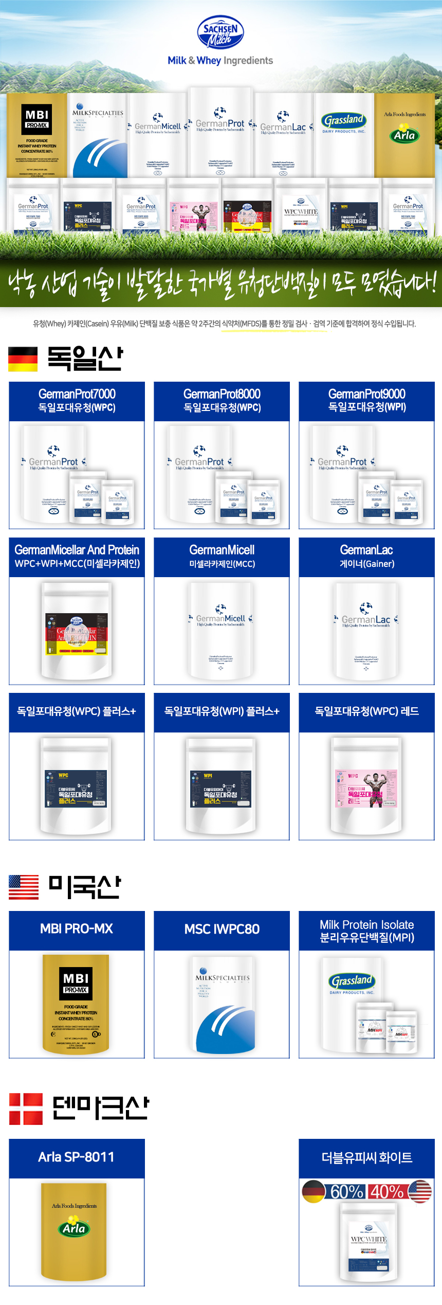 Bovine Whey Protein Health Supplement WPI WPH WPC 