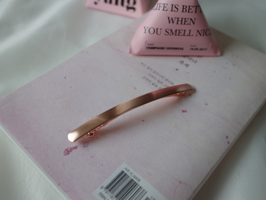 Hair Accessories Square Slim Matte Hairpin Date Go