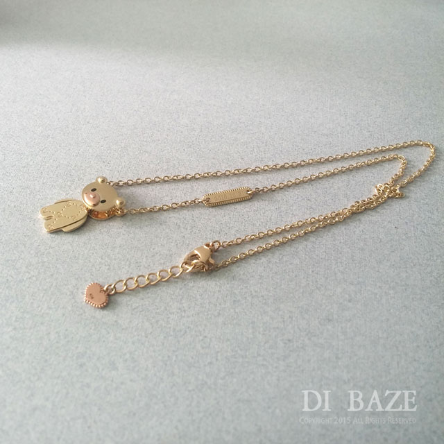 미아방지목걸이 14K 18k 아기 어린이 선물 목걸이