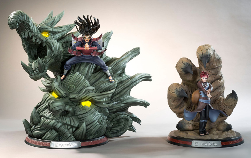 Naruto Figures Senju Hashima HQS Tsume Art Genuine