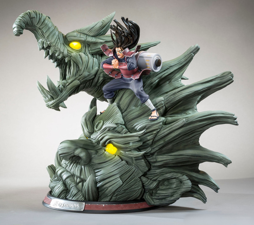 Naruto Figures Senju Hashima HQS Tsume Art Genuine