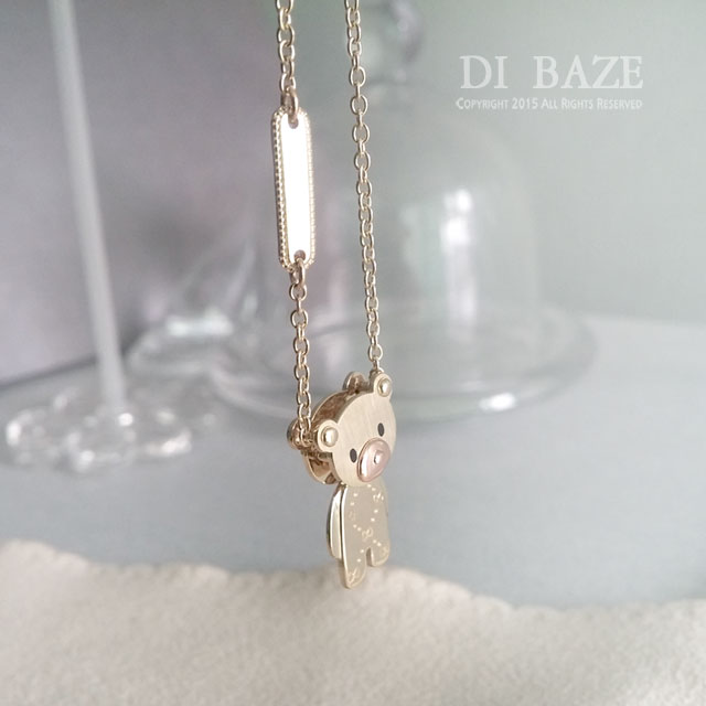 미아방지목걸이 14K 18k 아기 어린이 선물 목걸이