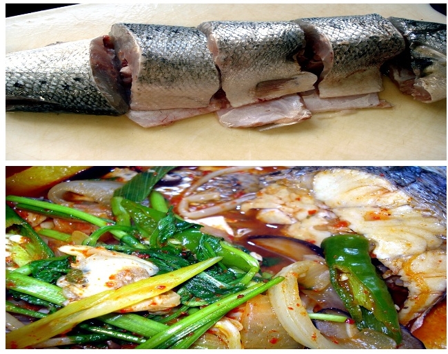 반건조 농어 1kg내외 1마리 말린농어 반건조생선 매운탕 찜 - 상세 이미지 2