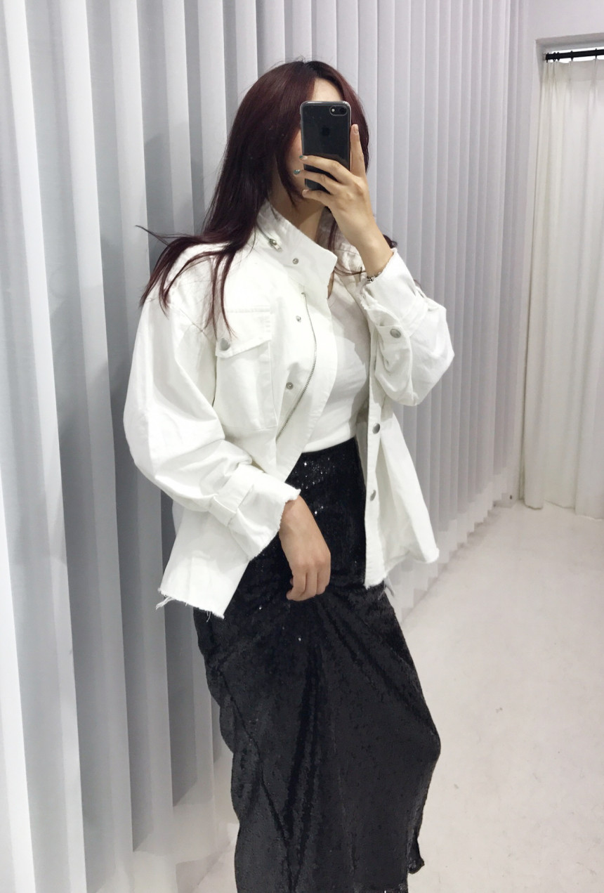 Sequin Long skirts Autumn cozy look Neat and fashi