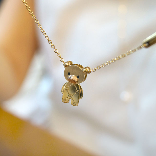 미아방지목걸이 14K 18k 아기 어린이 선물 목걸이