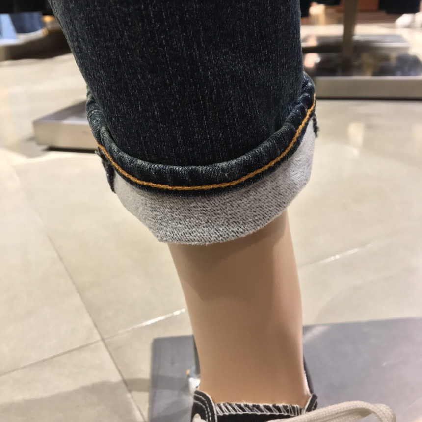 Korea Jeans Pants Levi's Men 511 Slim Fit_ Warm