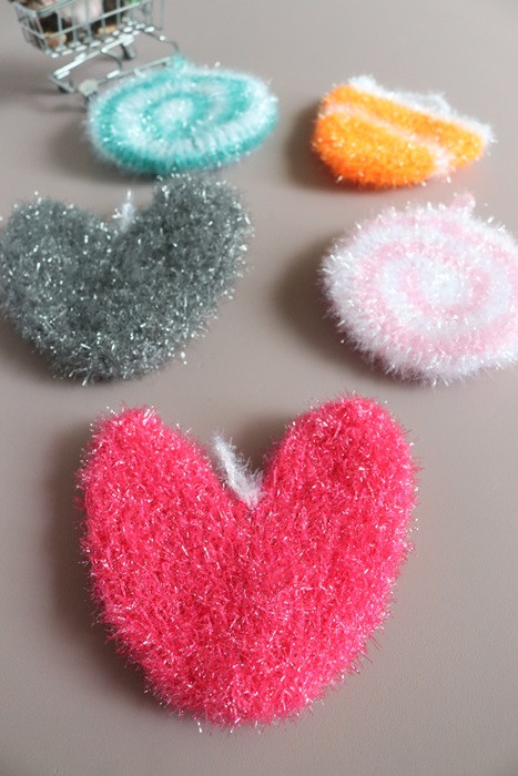 Scrubber Dish Washing Acrylic scrubber 5P Set Kitc