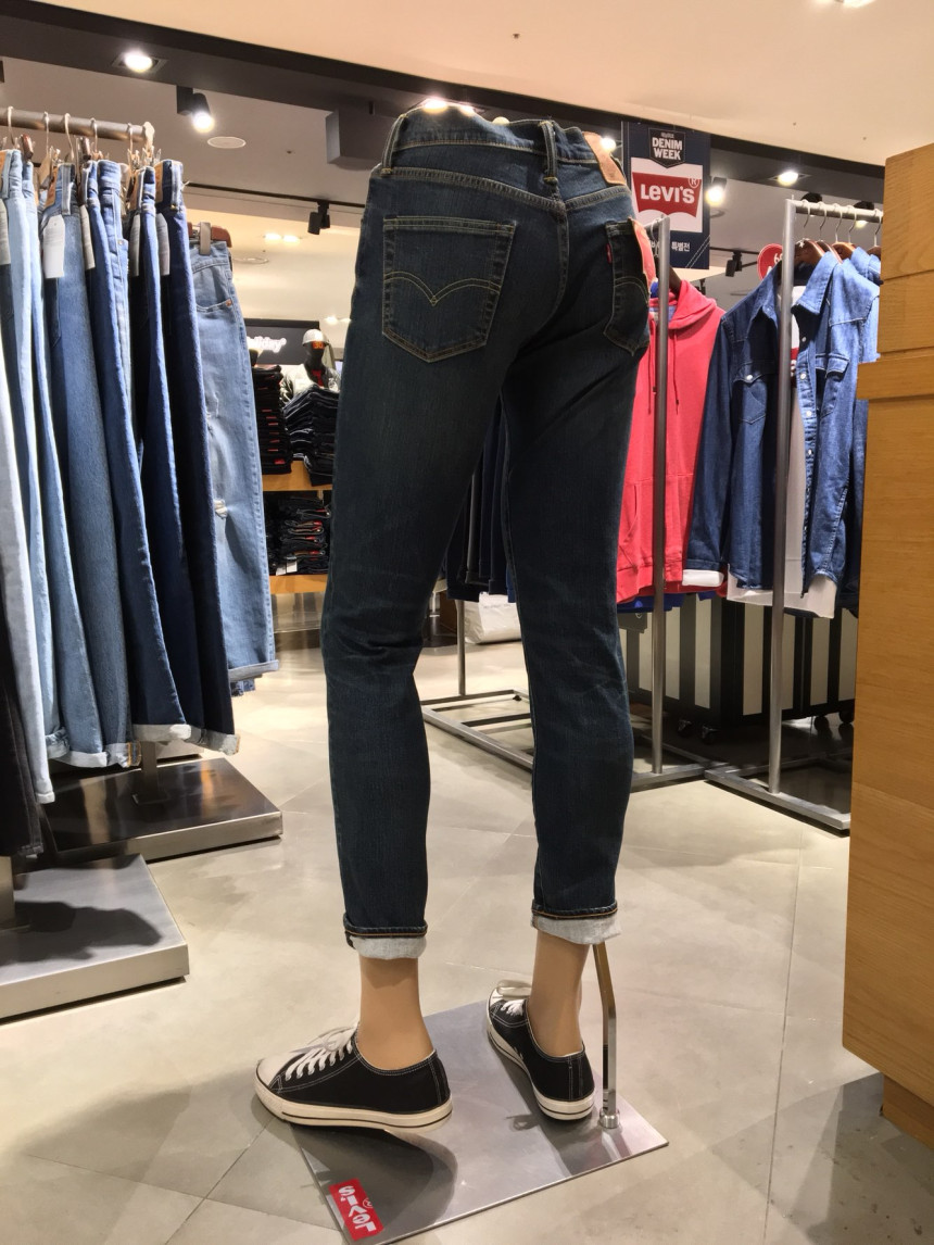 Korea Jeans Pants Levi's Men 511 Slim Fit_ Warm