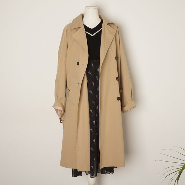 Flower chiffon skirt a long long layered autumn lo