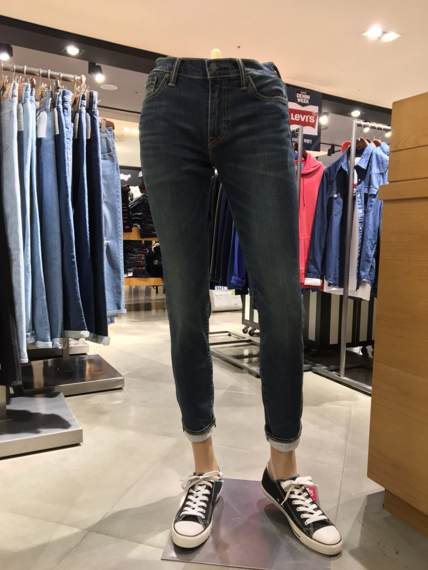 Korea Jeans Pants Levi's Men 511 Slim Fit_ Warm