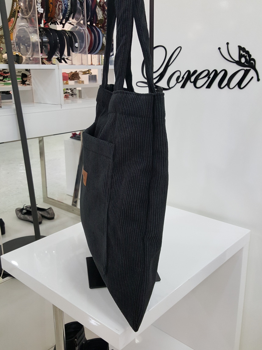 Lorena corduroy eco bag DJFHGJK88-07