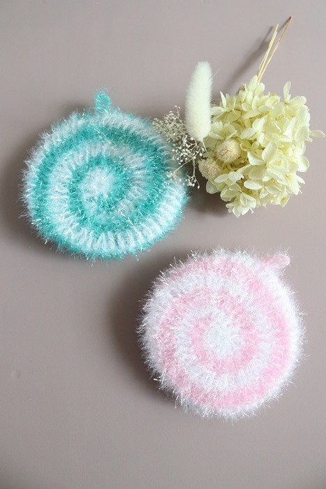 Scrubber Dish Washing Acrylic scrubber 5P Set Kitc