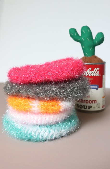 Scrubber Dish Washing Acrylic scrubber 5P Set Kitc